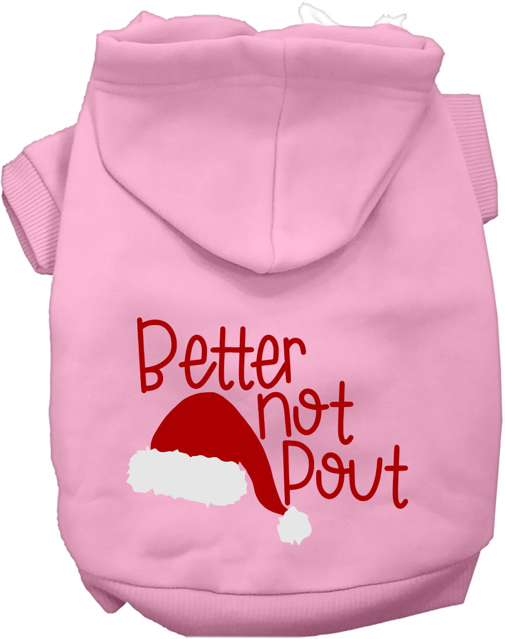 Better Not Pout Christmas Pet Hoodie