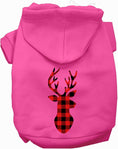 Load image into Gallery viewer, Buffalo Check Deer Pet Hoodie

