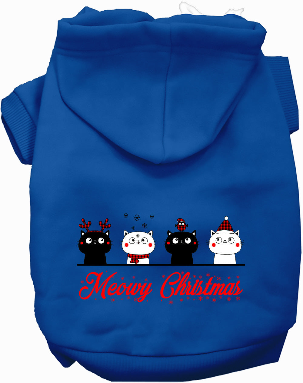 Meowy Christmas Pet Hoodie