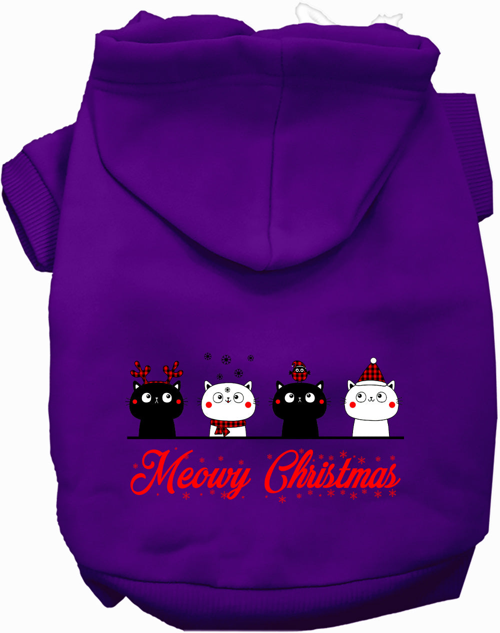 Meowy Christmas Pet Hoodie