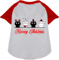 Load image into Gallery viewer, Meowy Christmas Pet Raglan Shirt
