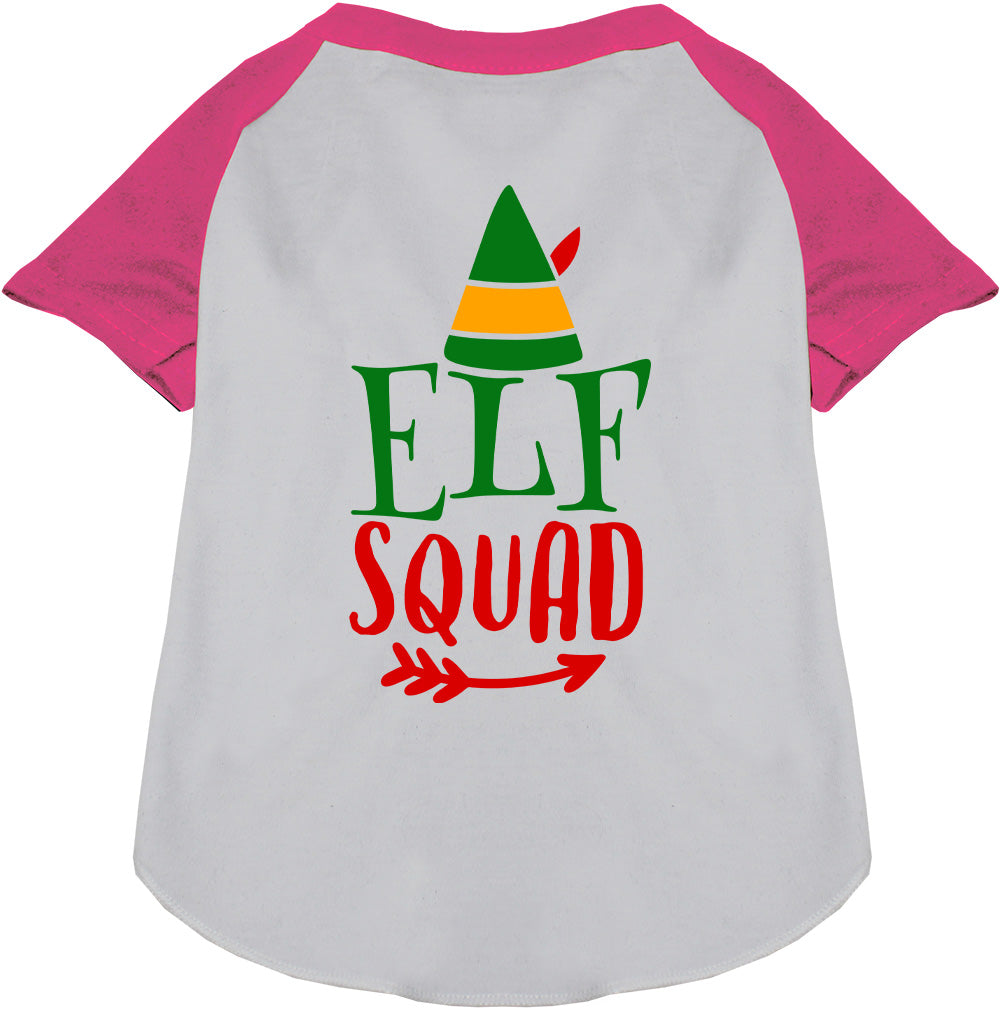 Elf Squad Pet Raglan Shirt