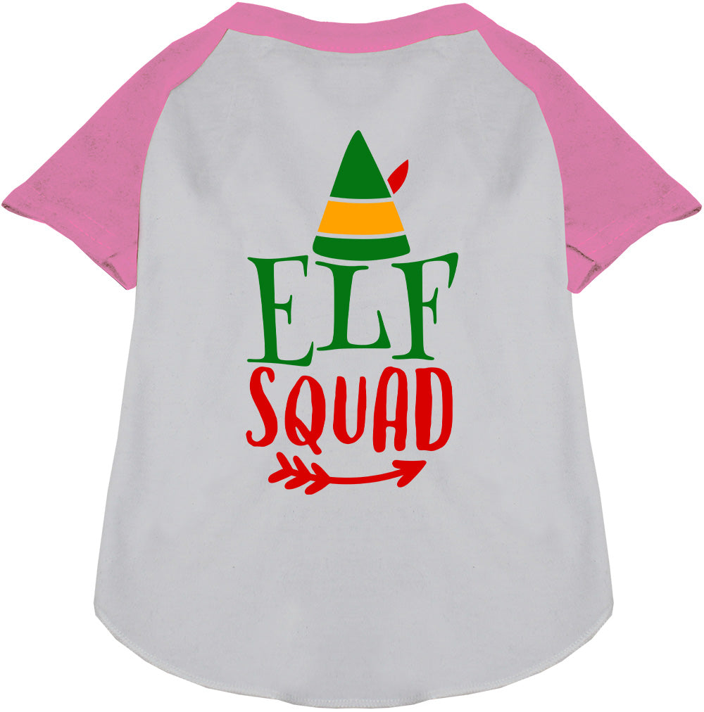 Elf Squad Pet Raglan Shirt