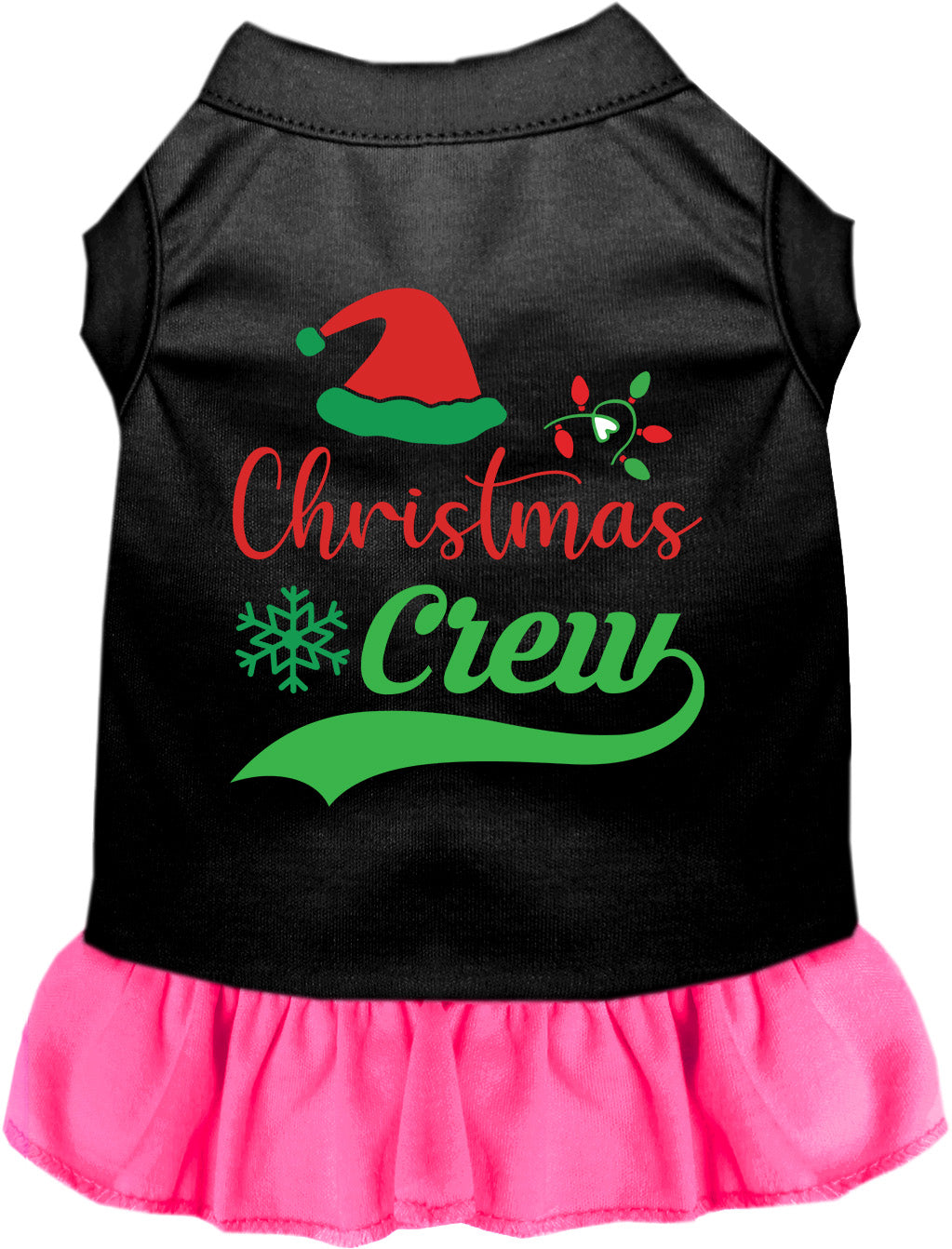 Traditional Christmas Crew Pet Dress