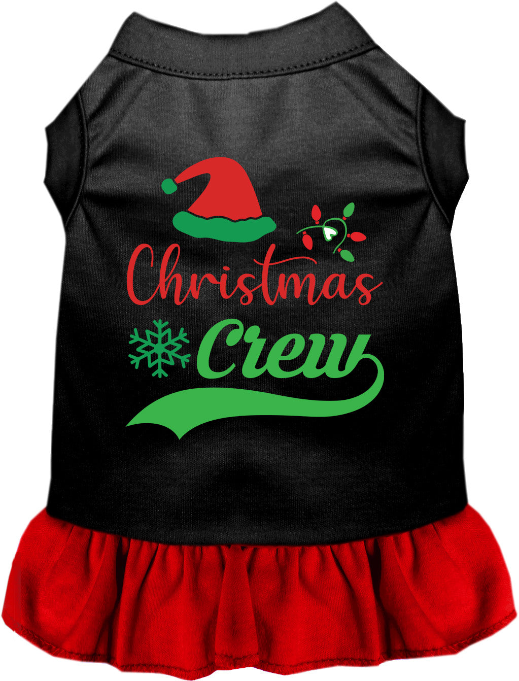 Traditional Christmas Crew Pet Dress