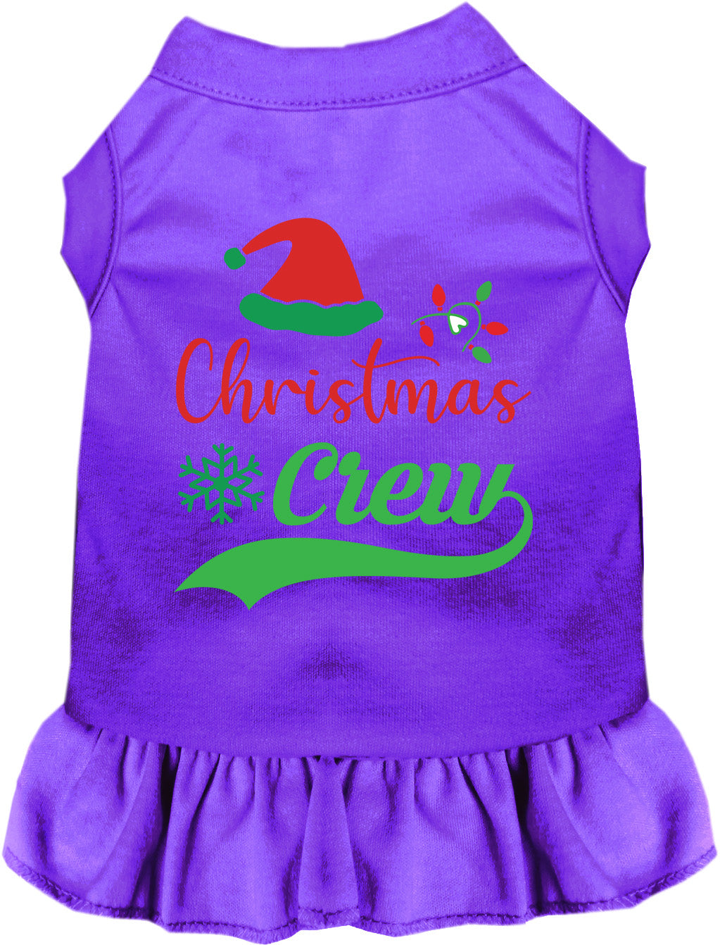 Traditional Christmas Crew Pet Dress