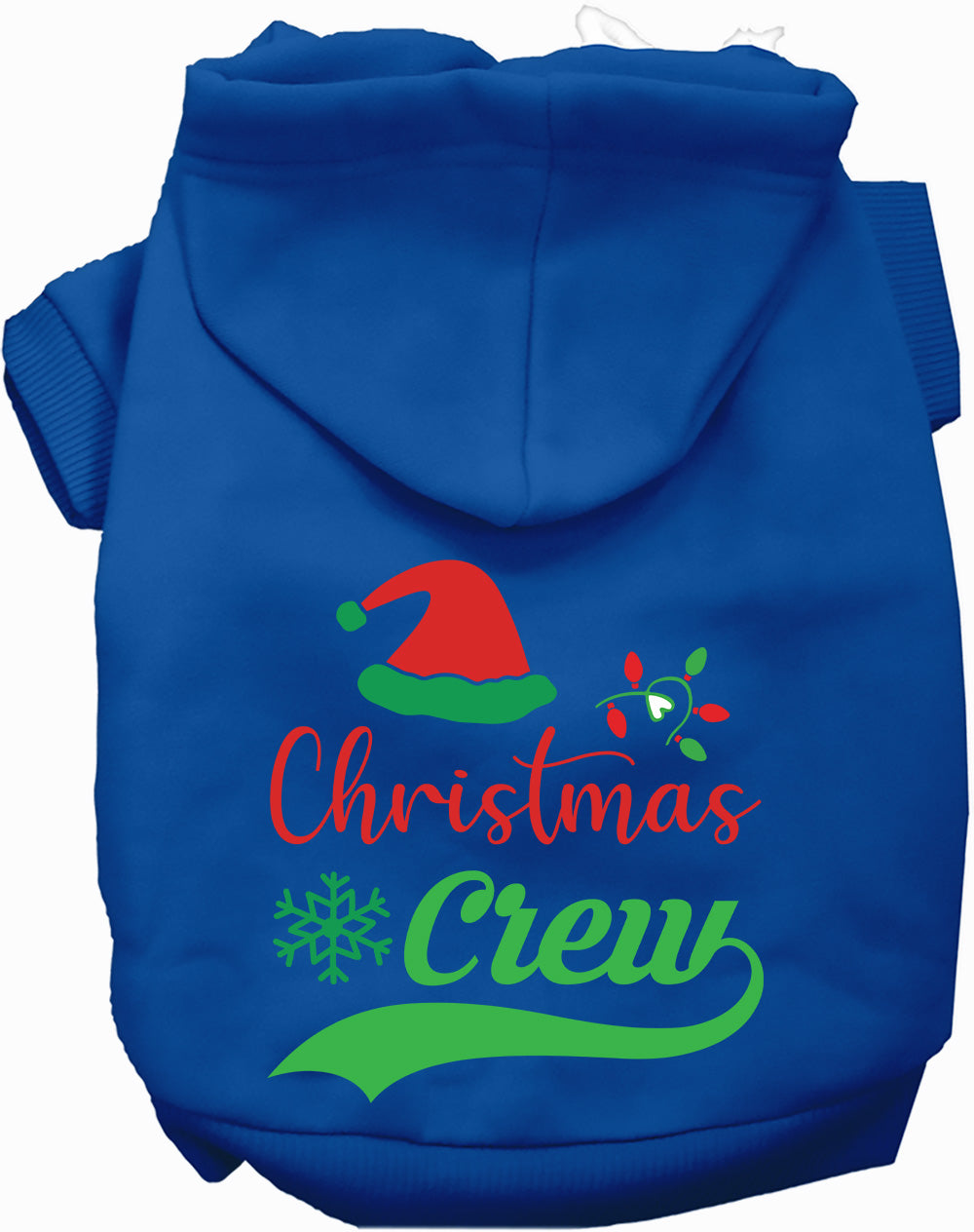 Traditional Christmas Crew Pet Hoodie
