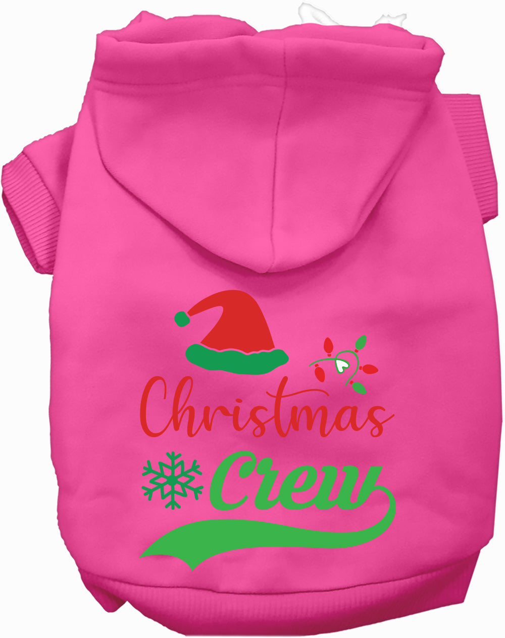 Traditional Christmas Crew Pet Hoodie