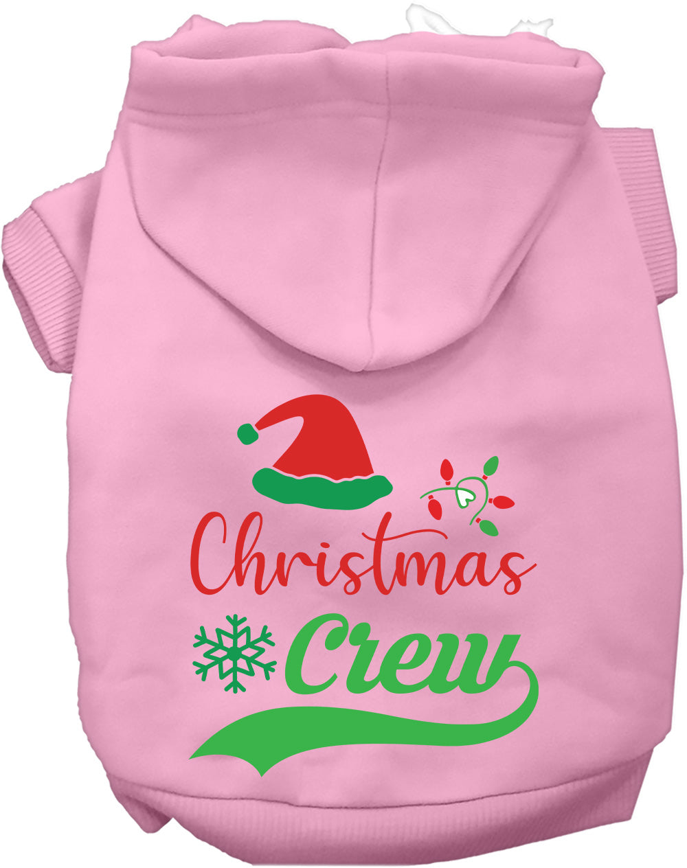 Traditional Christmas Crew Pet Hoodie