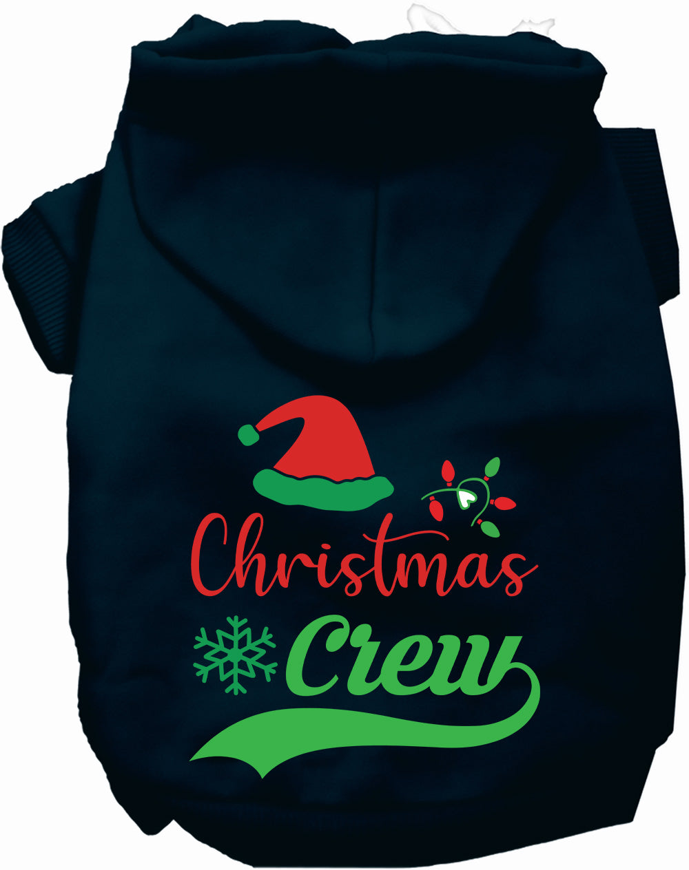 Traditional Christmas Crew Pet Hoodie