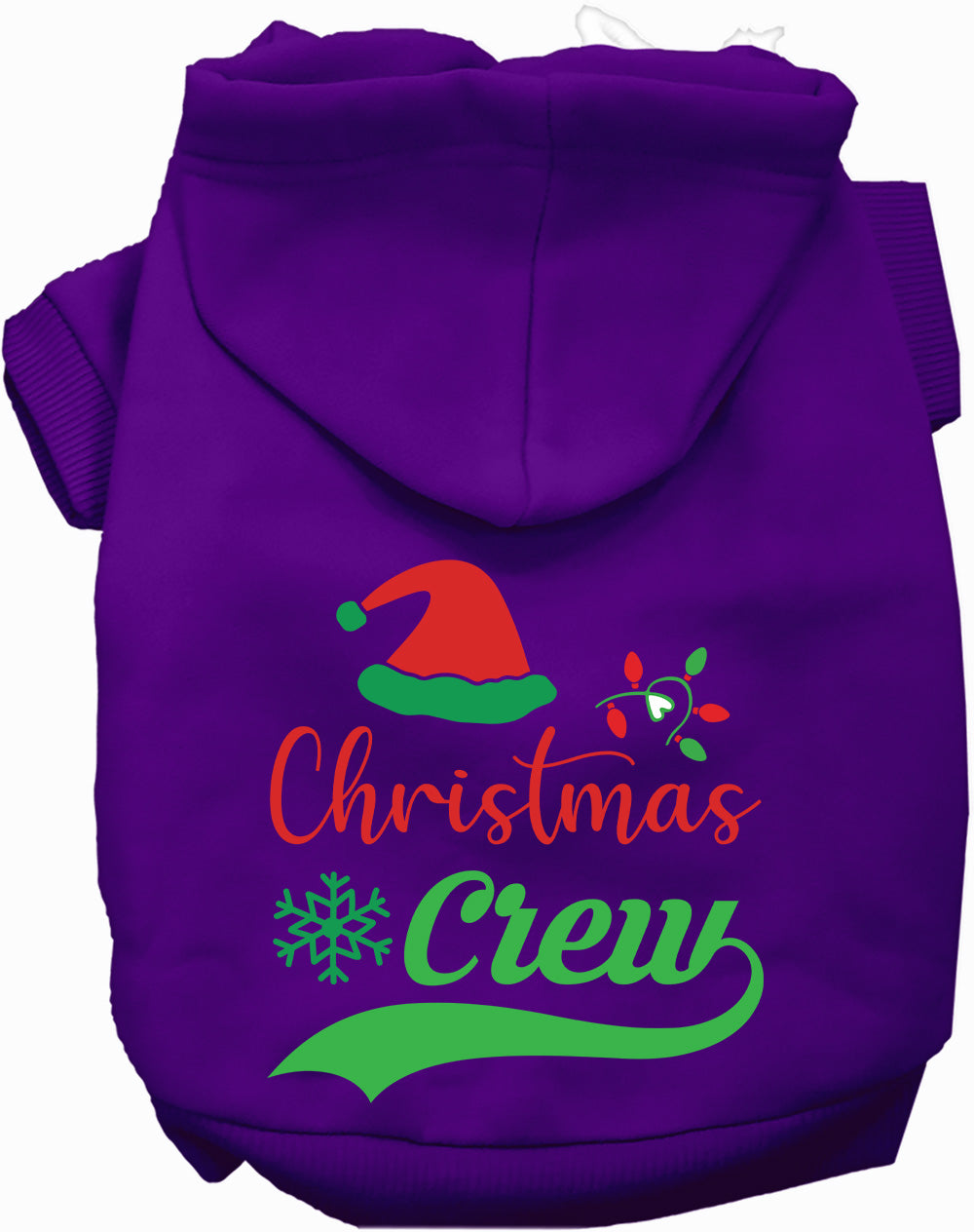 Traditional Christmas Crew Pet Hoodie