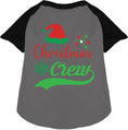 Load image into Gallery viewer, Traditional Christmas Crew Pet Raglan Shirt
