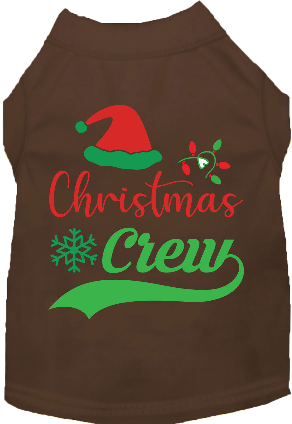 Traditional Christmas Crew Pet Shirt