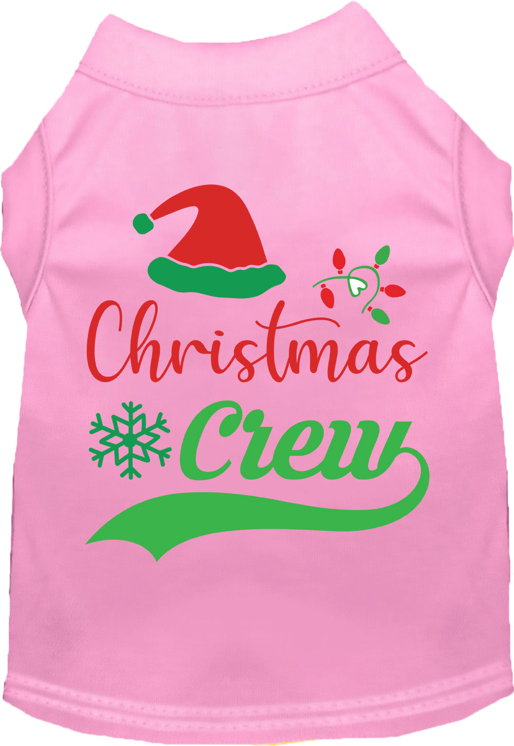 Traditional Christmas Crew Pet Shirt