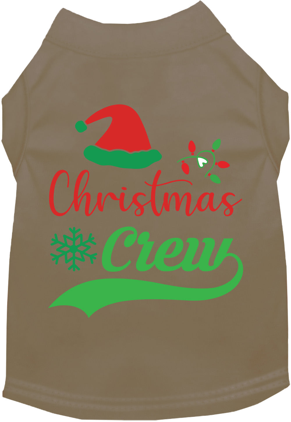 Traditional Christmas Crew Pet Shirt