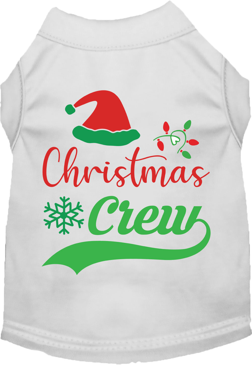 Traditional Christmas Crew Pet Shirt