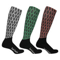 Load image into Gallery viewer, Equine Couture Ladies Tara Technical Padded Knee Hi Boot Socks - 3 Pack
