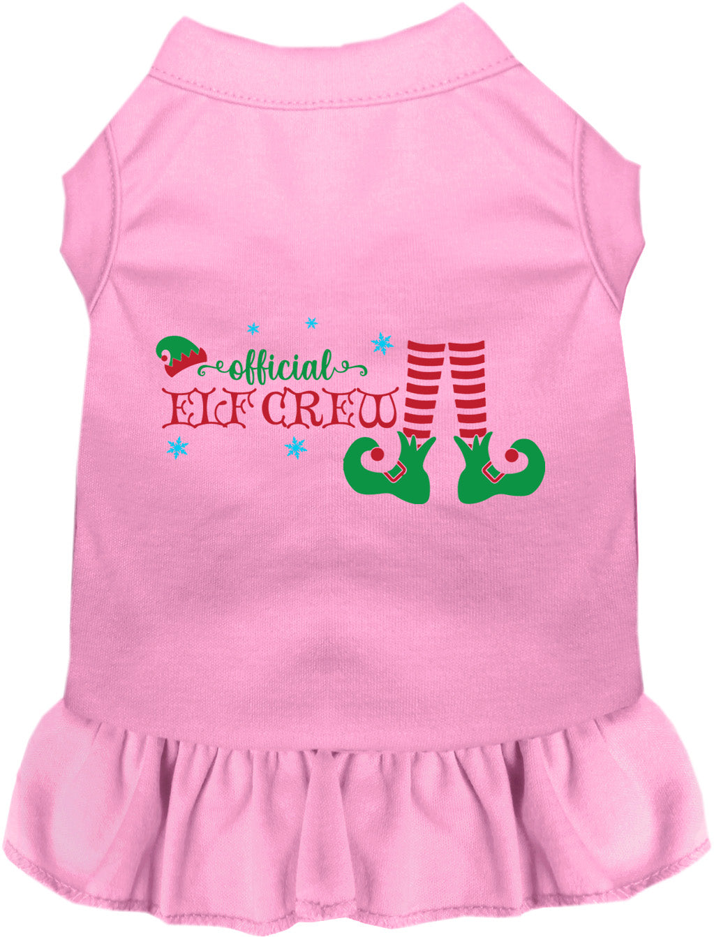 Elf Crew Christmas Pet Dress