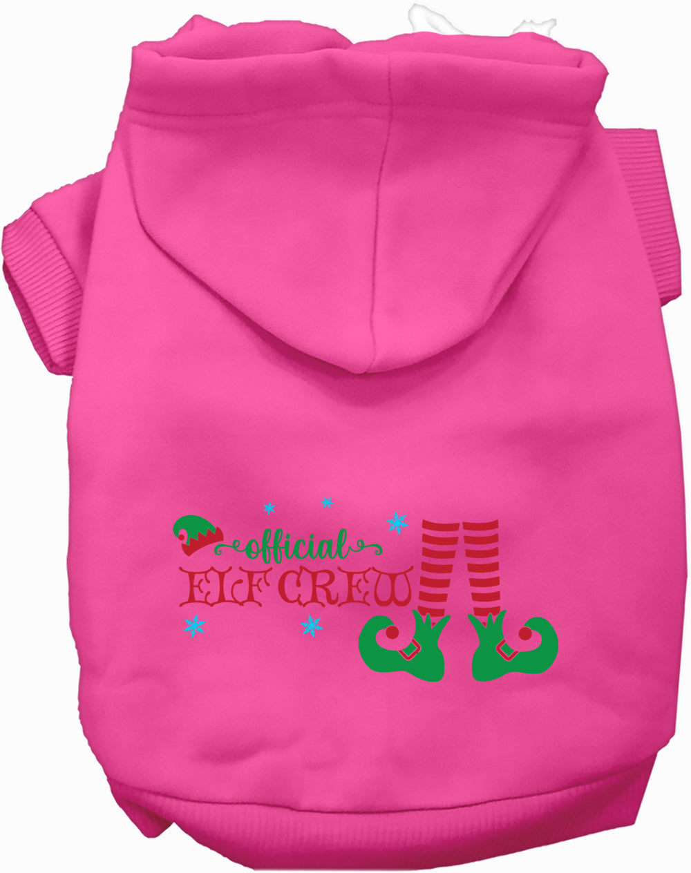 Elf Crew Christmas Pet Hoodie