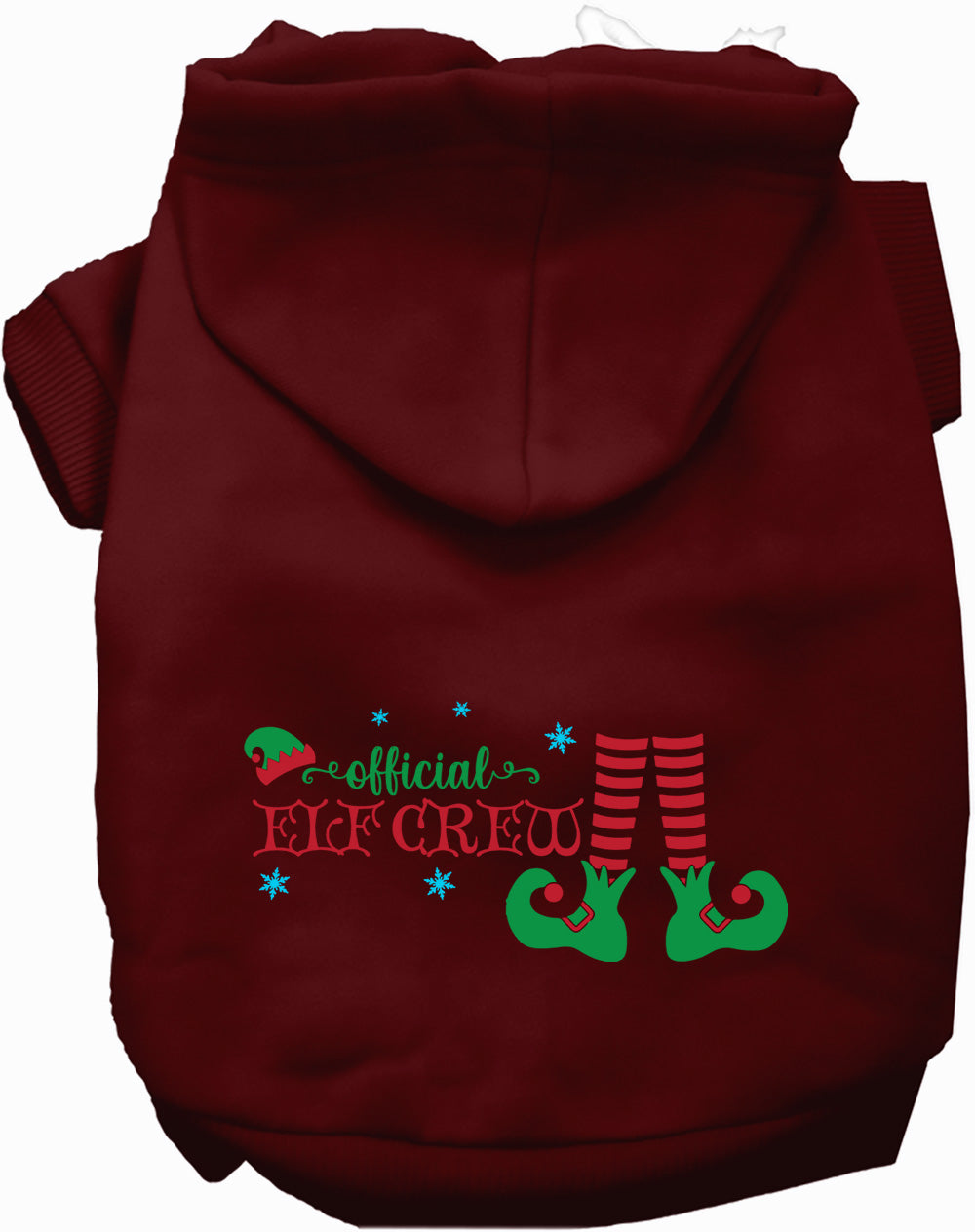 Elf Crew Christmas Pet Hoodie
