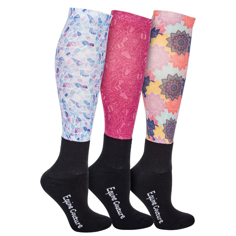 EQUINE COUTURE OTC SOCK 3 PACK