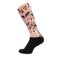 Load image into Gallery viewer, Equine Couture Children'S OTC Boot Socks- Springtime Schooling
