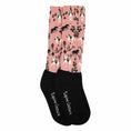 Load image into Gallery viewer, Equine Couture Children'S OTC Boot Socks- Springtime Schooling
