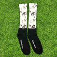 Load image into Gallery viewer, Equine Couture Ladies OTC Boot Socks- Down the Center Line
