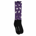 Load image into Gallery viewer, Equine Couture Ladies OTC Boot Socks- Cross Country Phase
