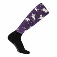 Load image into Gallery viewer, Equine Couture Ladies OTC Boot Socks- Cross Country Phase
