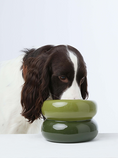 Load image into Gallery viewer, Soufflé Pet Bowl - Avocado Green
