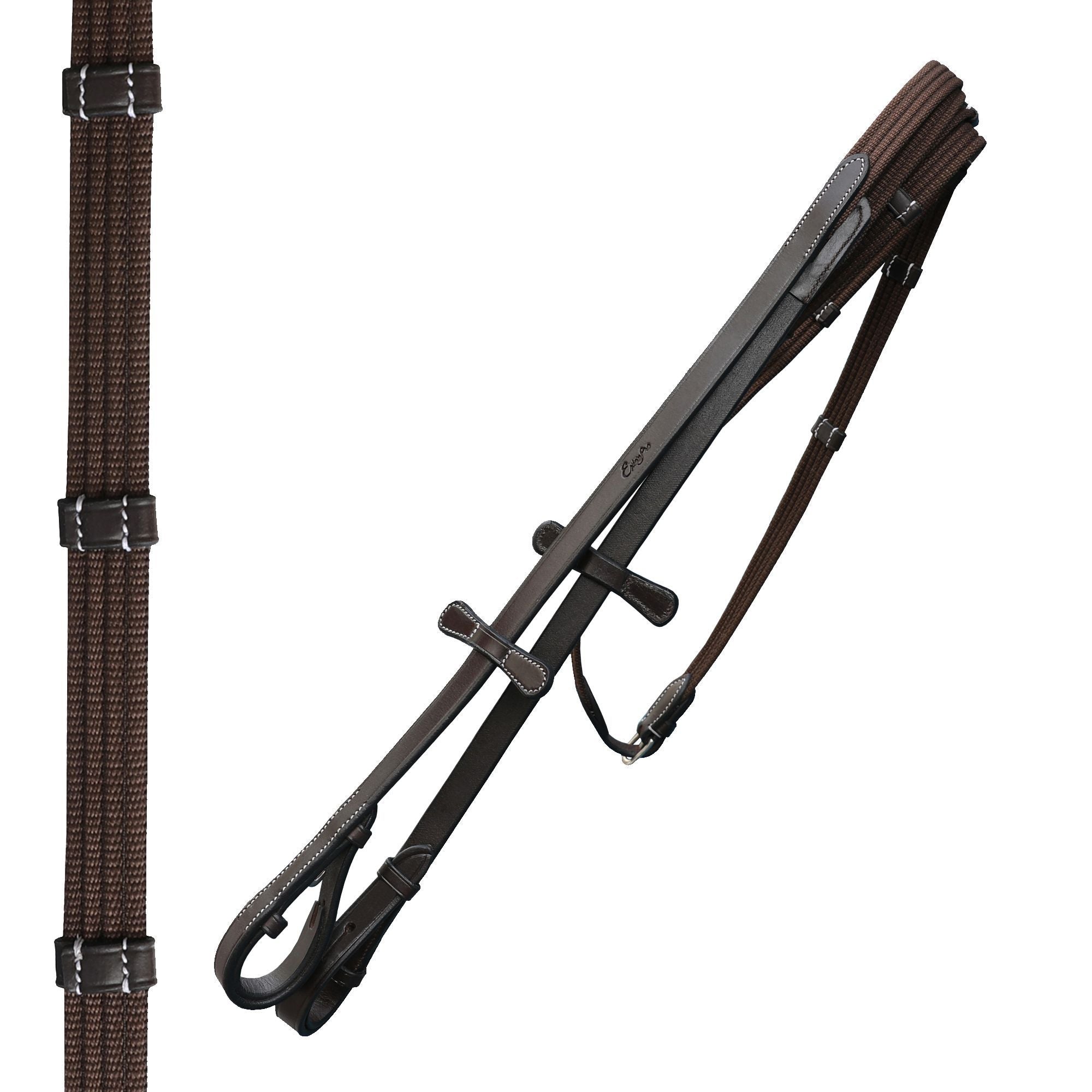 ExionPro Anatomical Dressage Bridle with Reins 