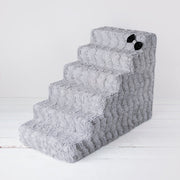 Luxury Pet Stairs 6 Step Dove Grey