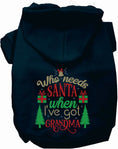 Load image into Gallery viewer, I've Got Grandma! Christmas Pet Hoodie
