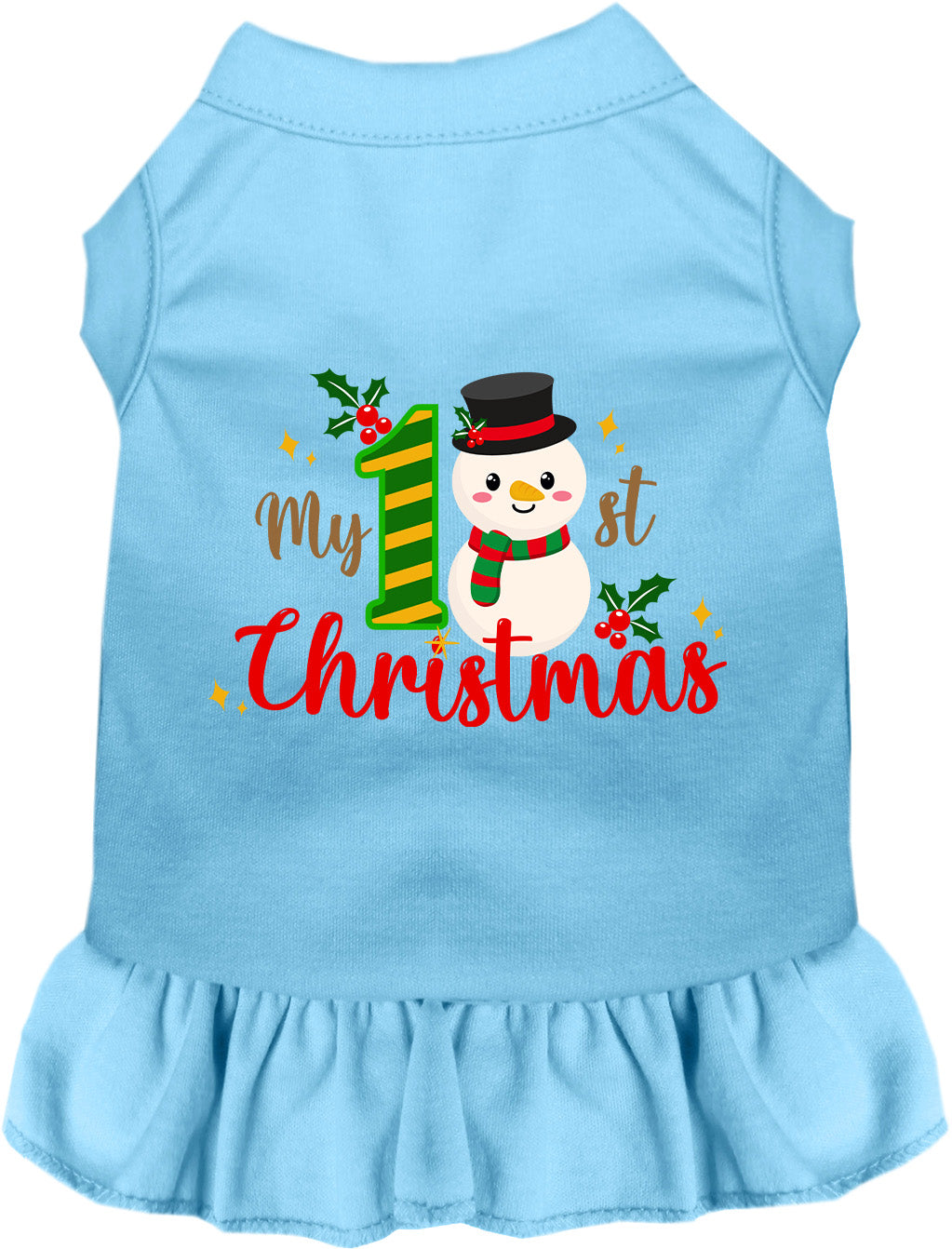 My 1st Christmas Pet Dress