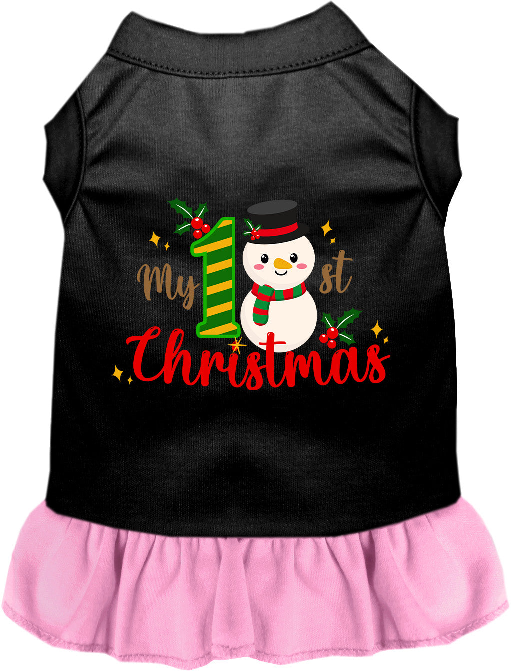 My 1st Christmas Pet Dress