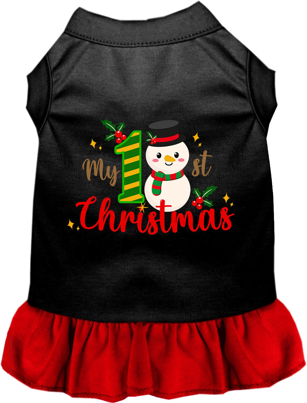 My 1st Christmas Pet Dress