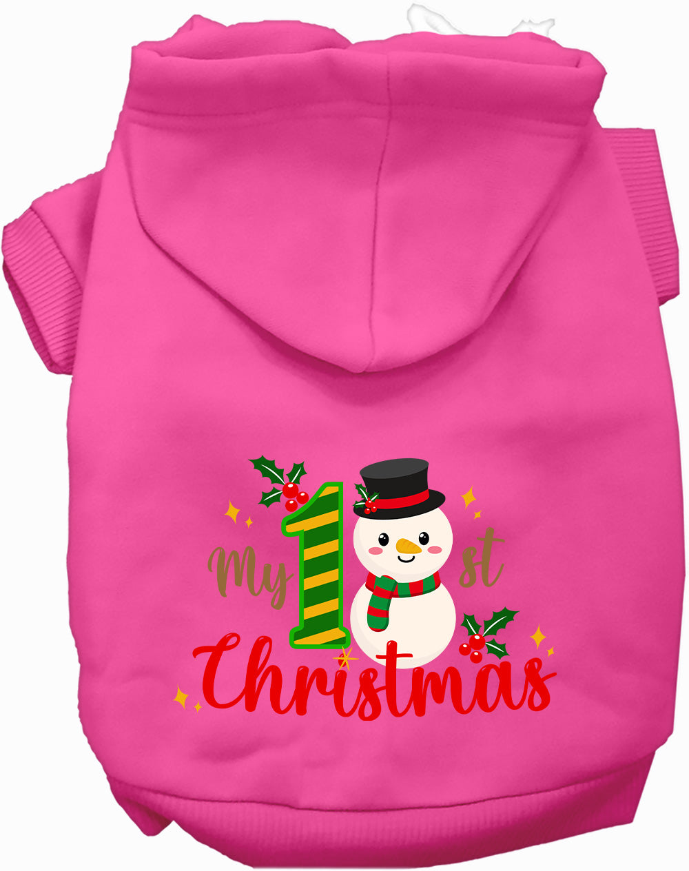 My 1st Christmas Pet Hoodie