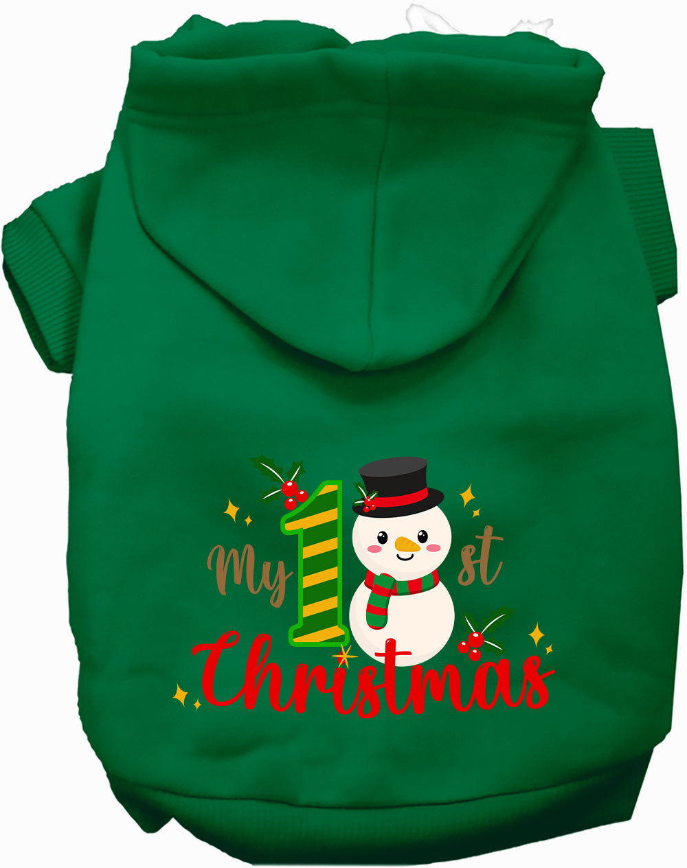 My 1st Christmas Pet Hoodie
