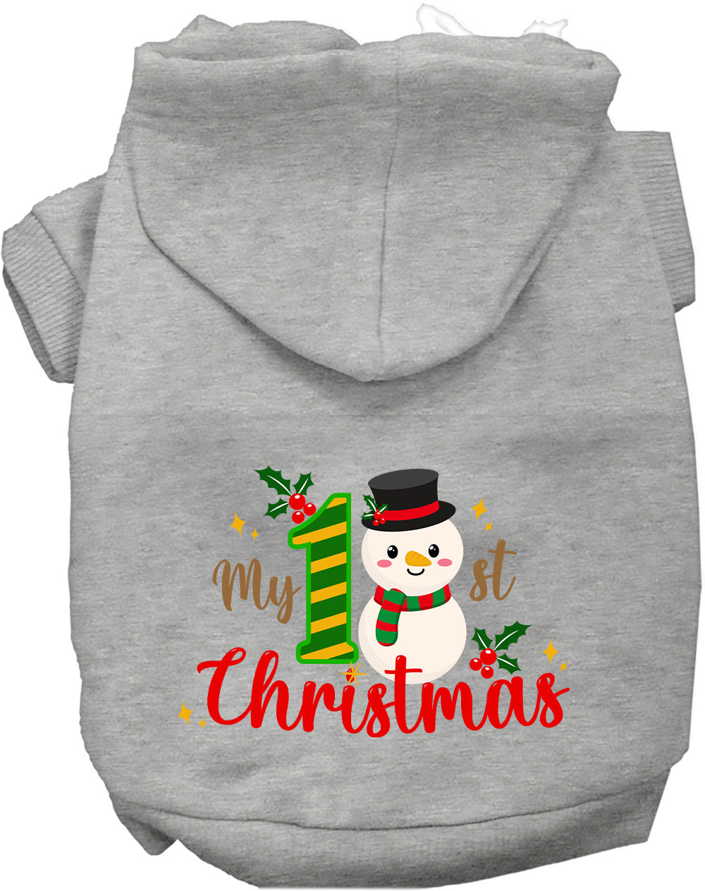 My 1st Christmas Pet Hoodie