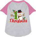 Load image into Gallery viewer, My 1st Christmas Pet Raglan Shirt
