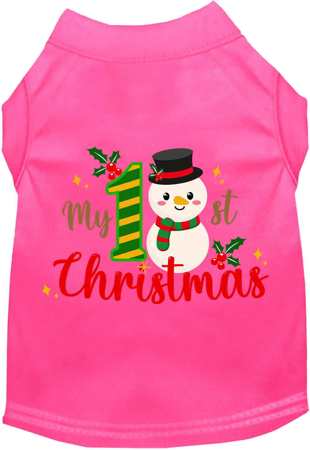 My 1st Christmas Pet Shirt