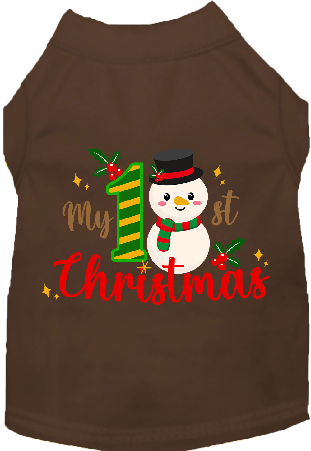My 1st Christmas Pet Shirt