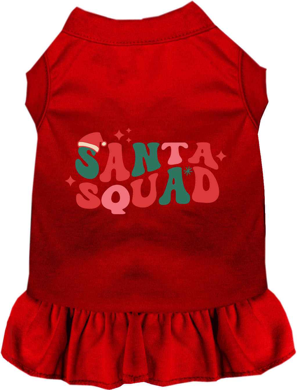 Santa Squad Pet Dress