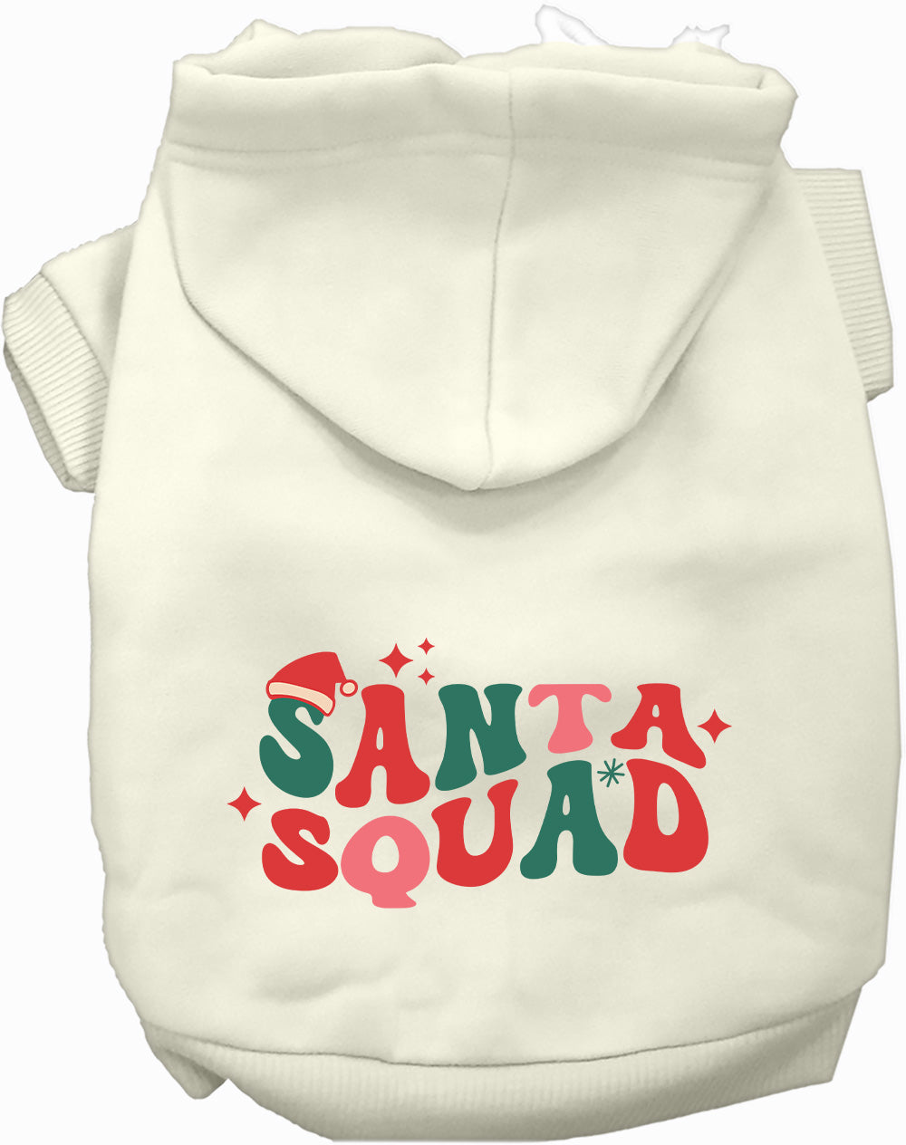 Santa Squad Christmas Pet Hoodie