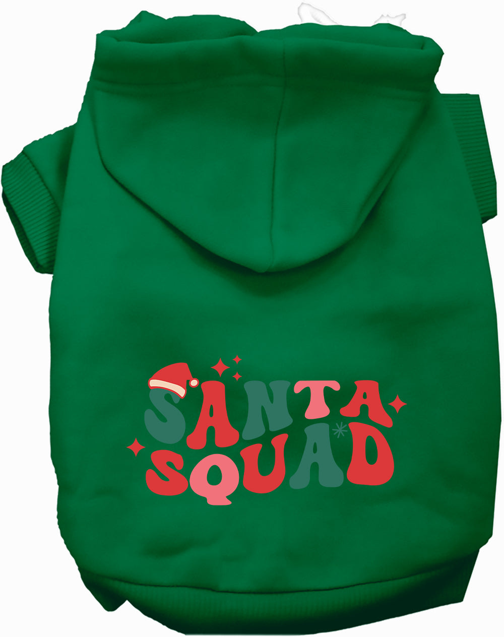 Santa Squad Christmas Pet Hoodie