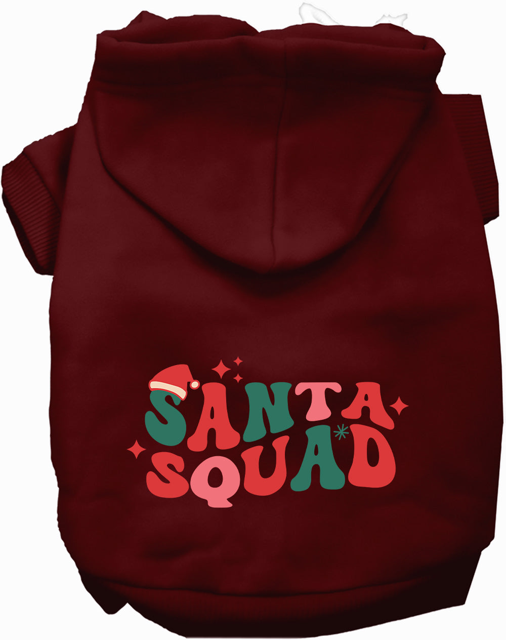Santa Squad Christmas Pet Hoodie