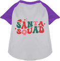Load image into Gallery viewer, Santa Squad Pet Raglan Shirt
