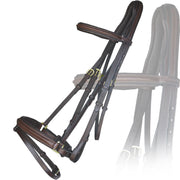 ExionPro Pressure Relief Crown Dressage Bridle with Web Reins