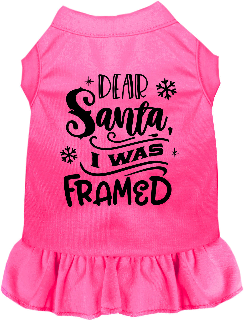 I was Framed! Christmas Pet Dress
